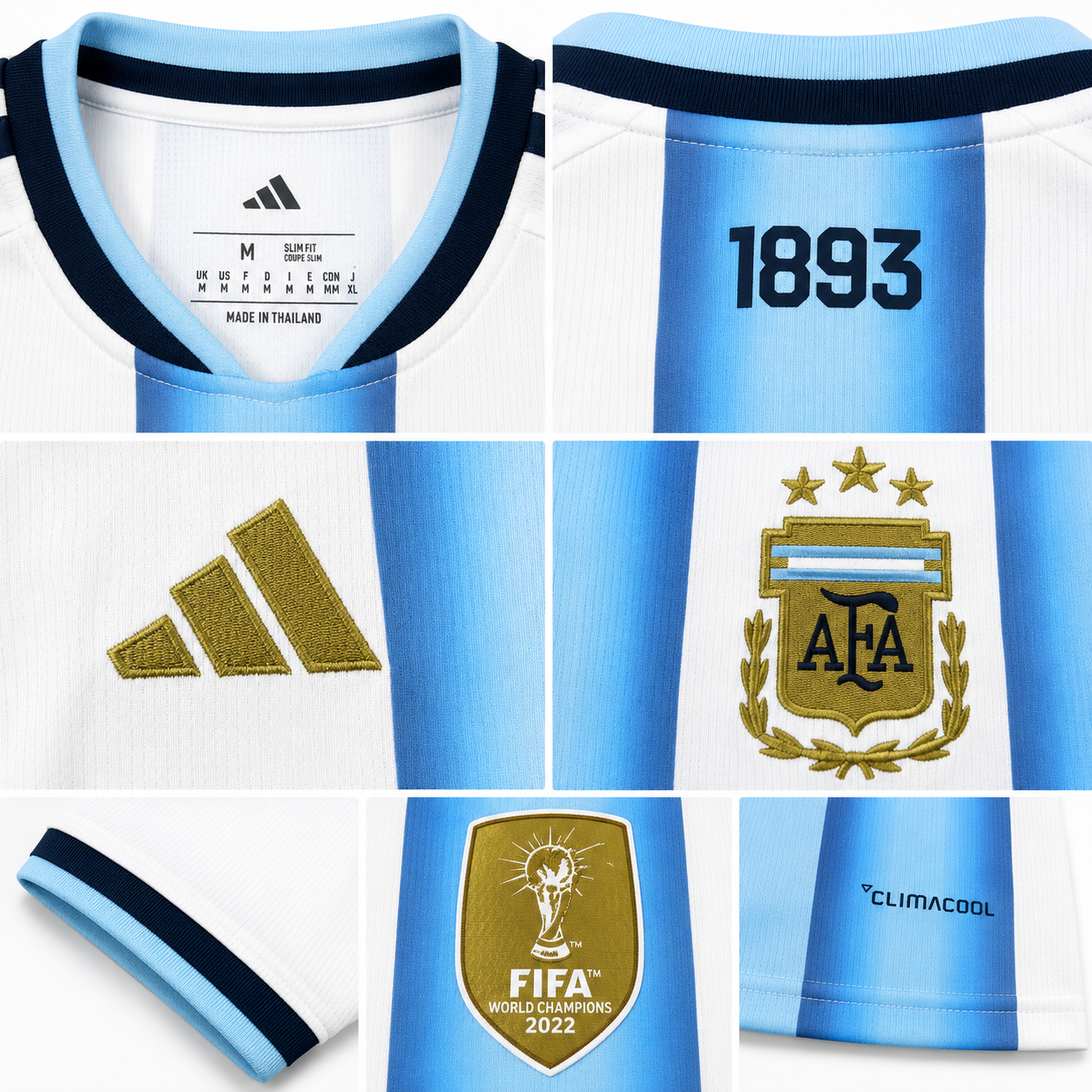Equipación de local de Argentina para 2026