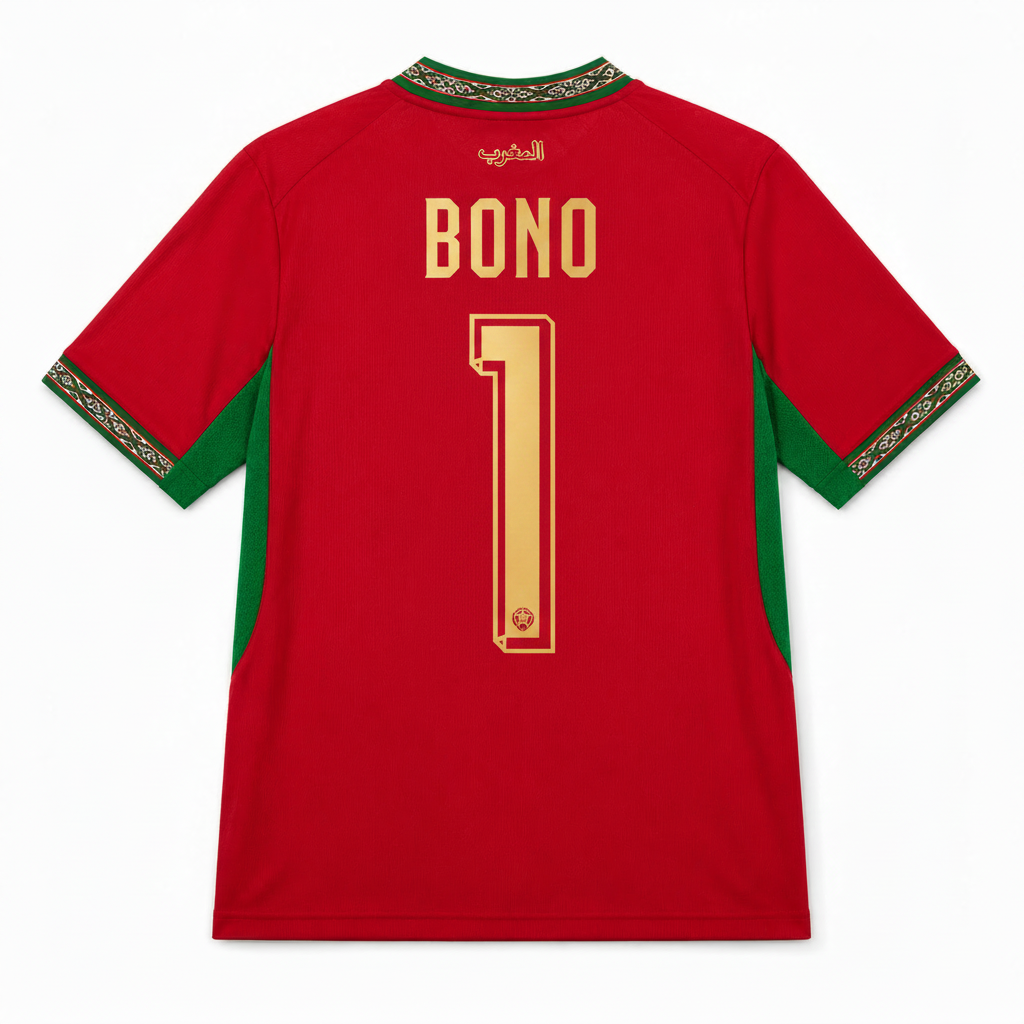 Bono 2026 Morocco Home Jersey
