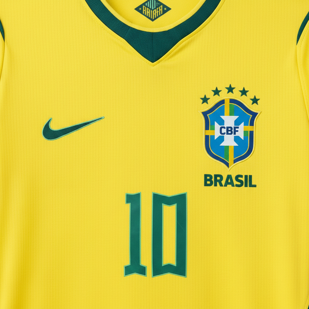 Neymar Jr 2026 Brazil Home Jersey