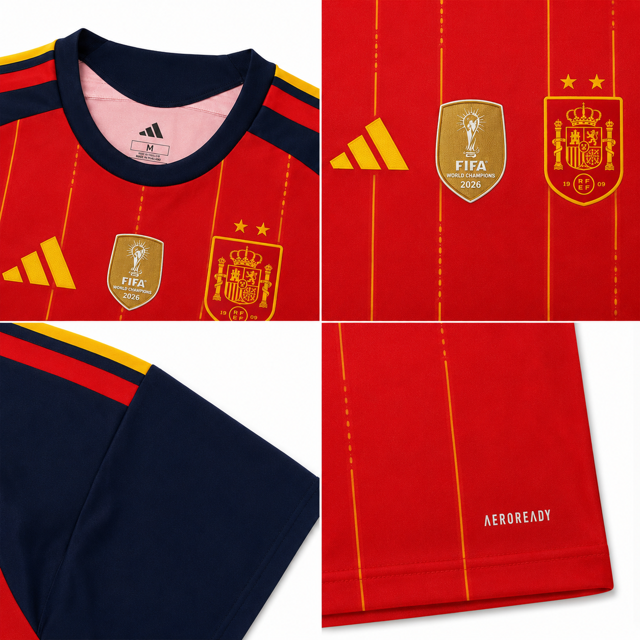 2026 Spain Fifa World Cup champion Home Kit