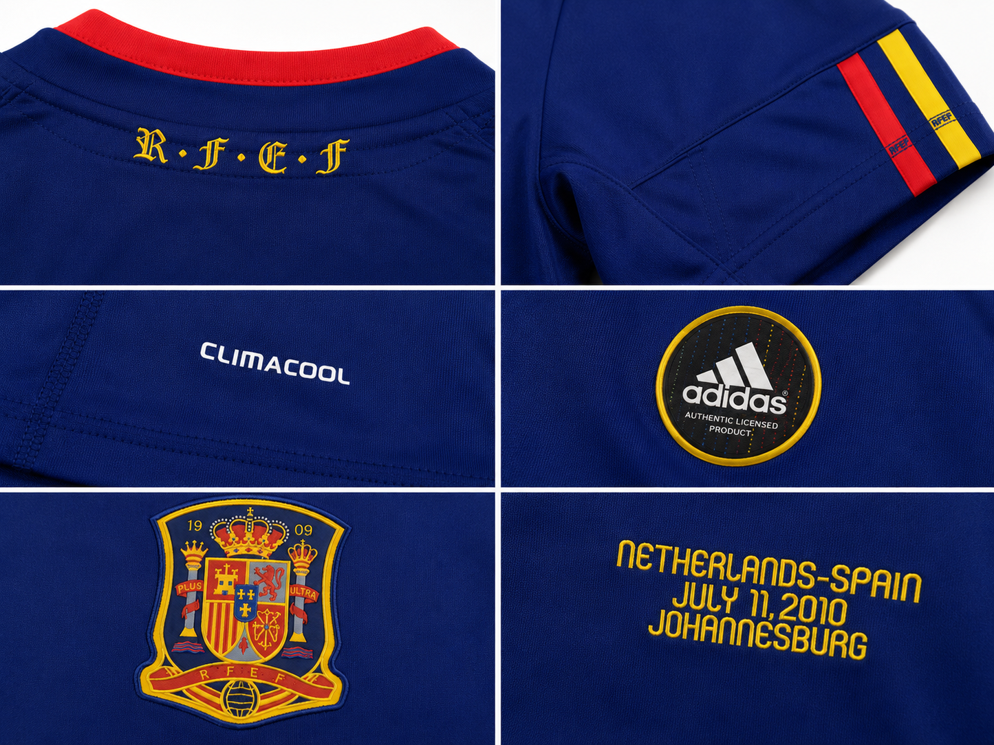 2010 Spain Retro Away Kit