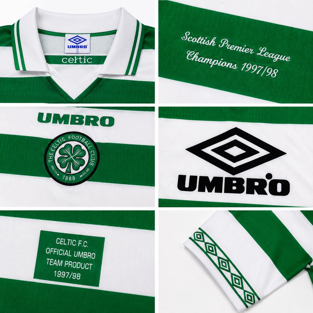 1997/98 Celtic FC Home Kit
