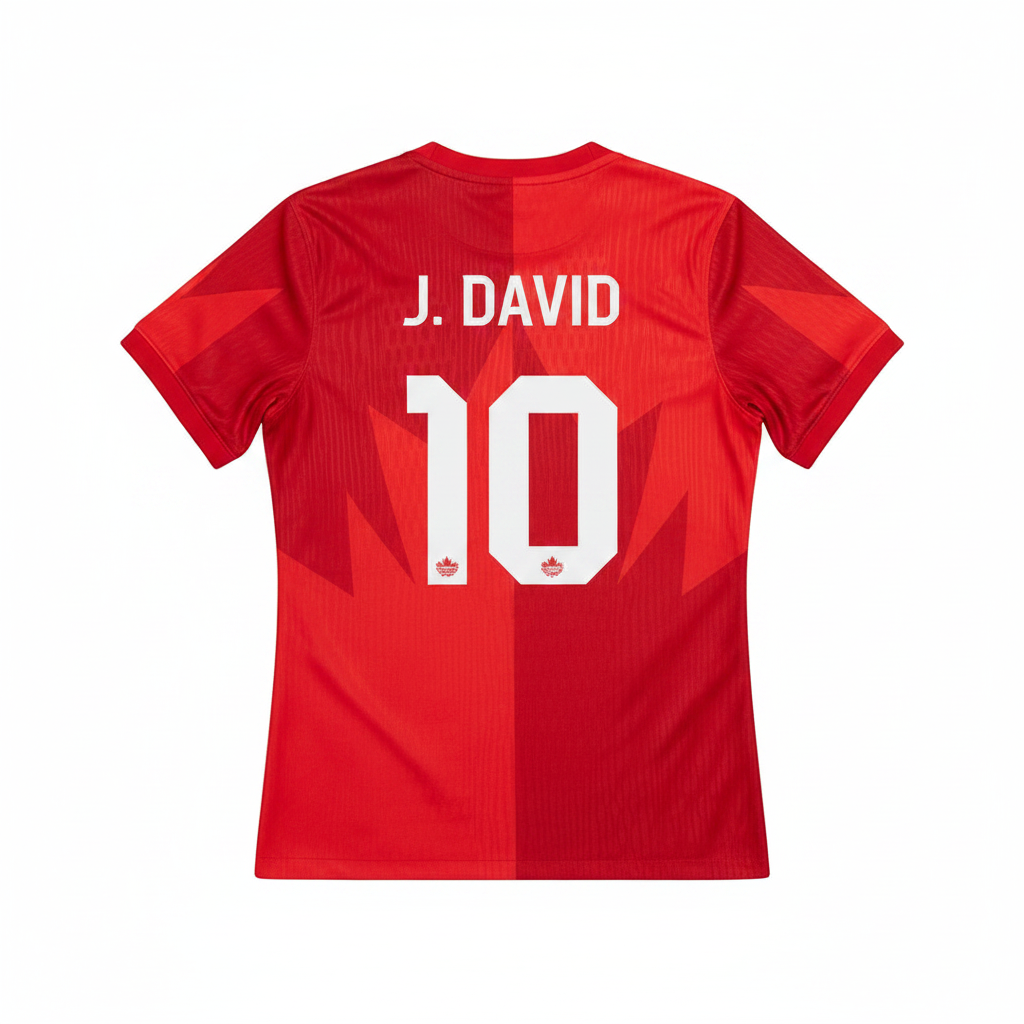 J. David 2026 Canada Home Jersey