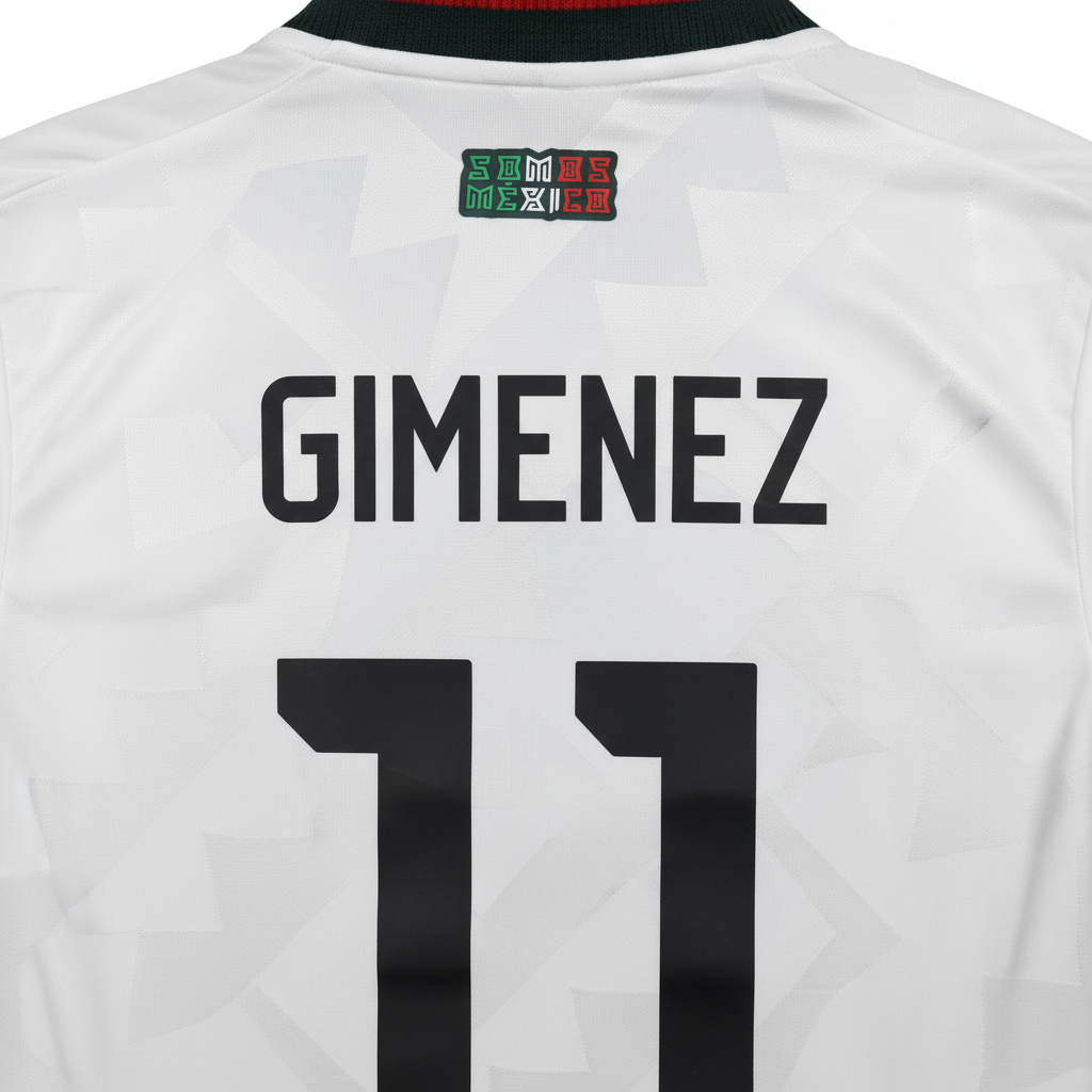 Santiago Gimenez 2026 Mexico Away Jersey