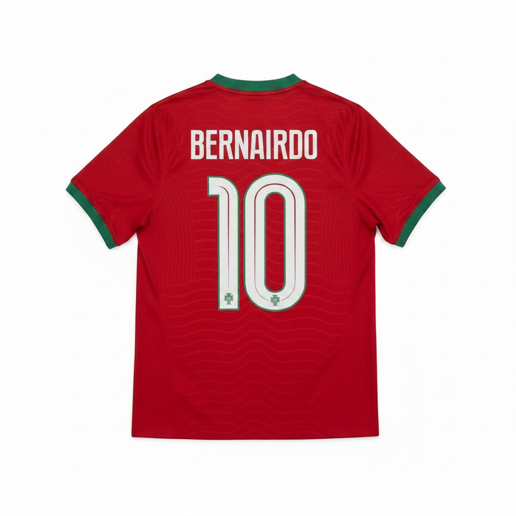Bernardo Silva 2026 Portugal Home Jersey