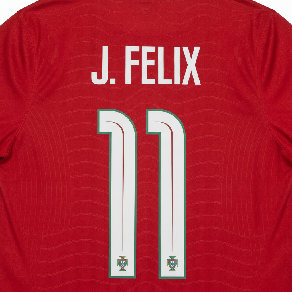 J. Felix 2026 Portugal Home Jersey