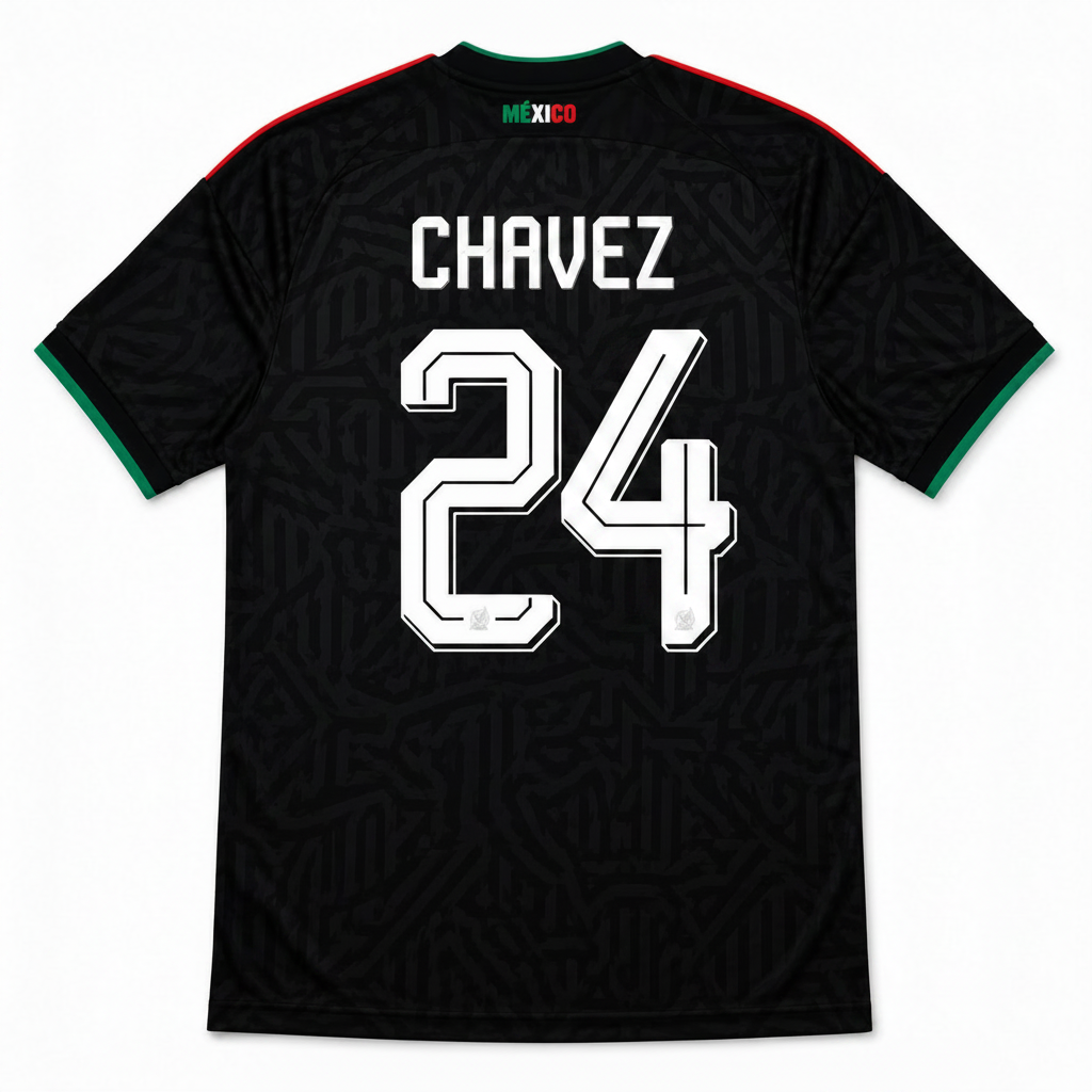 Chavez 2026 Mexico 2nd Away Jersey