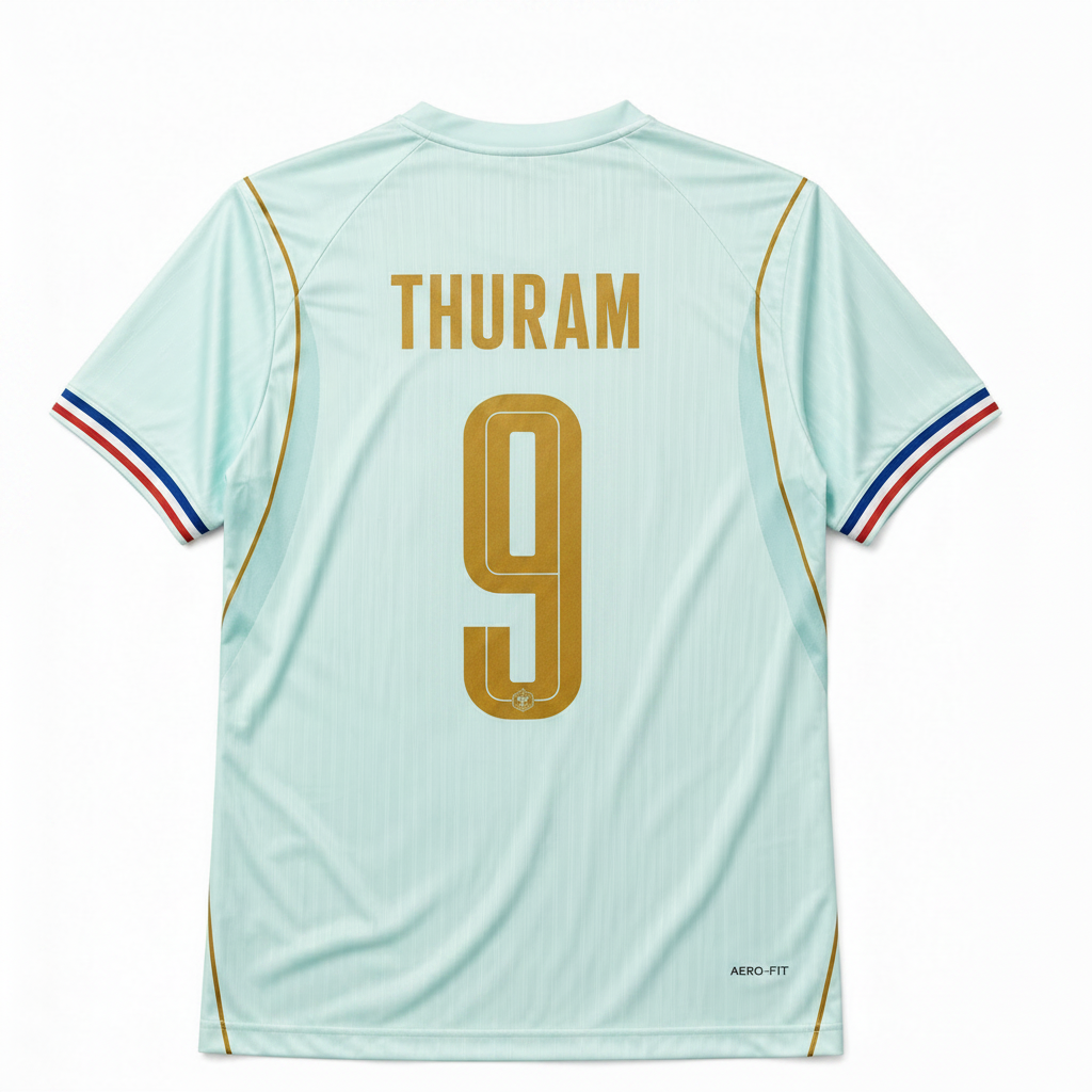 Thuram 2026 France Away Jersey