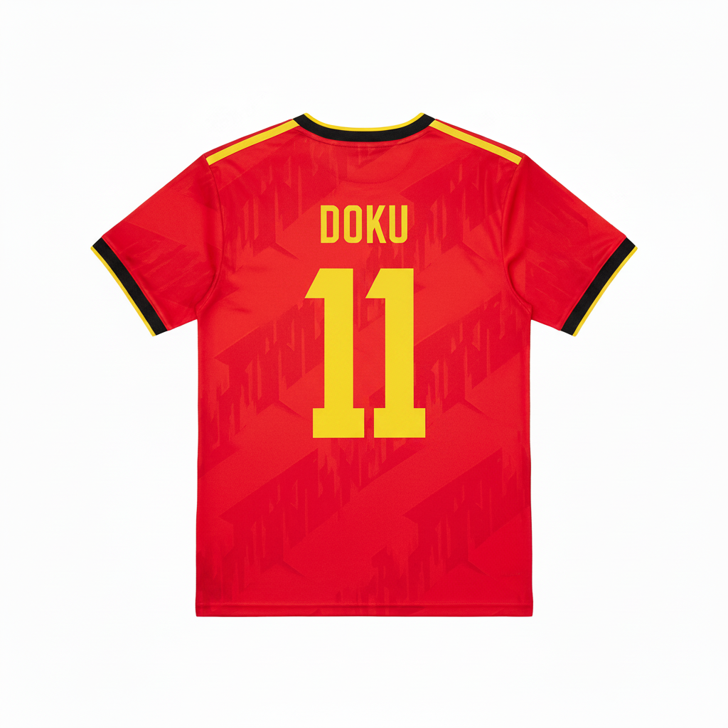 Doku Belgium Home Jersey