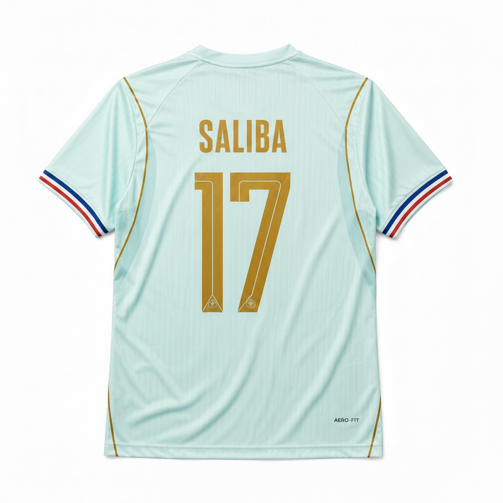 Saliba 2026 France Away Jersey