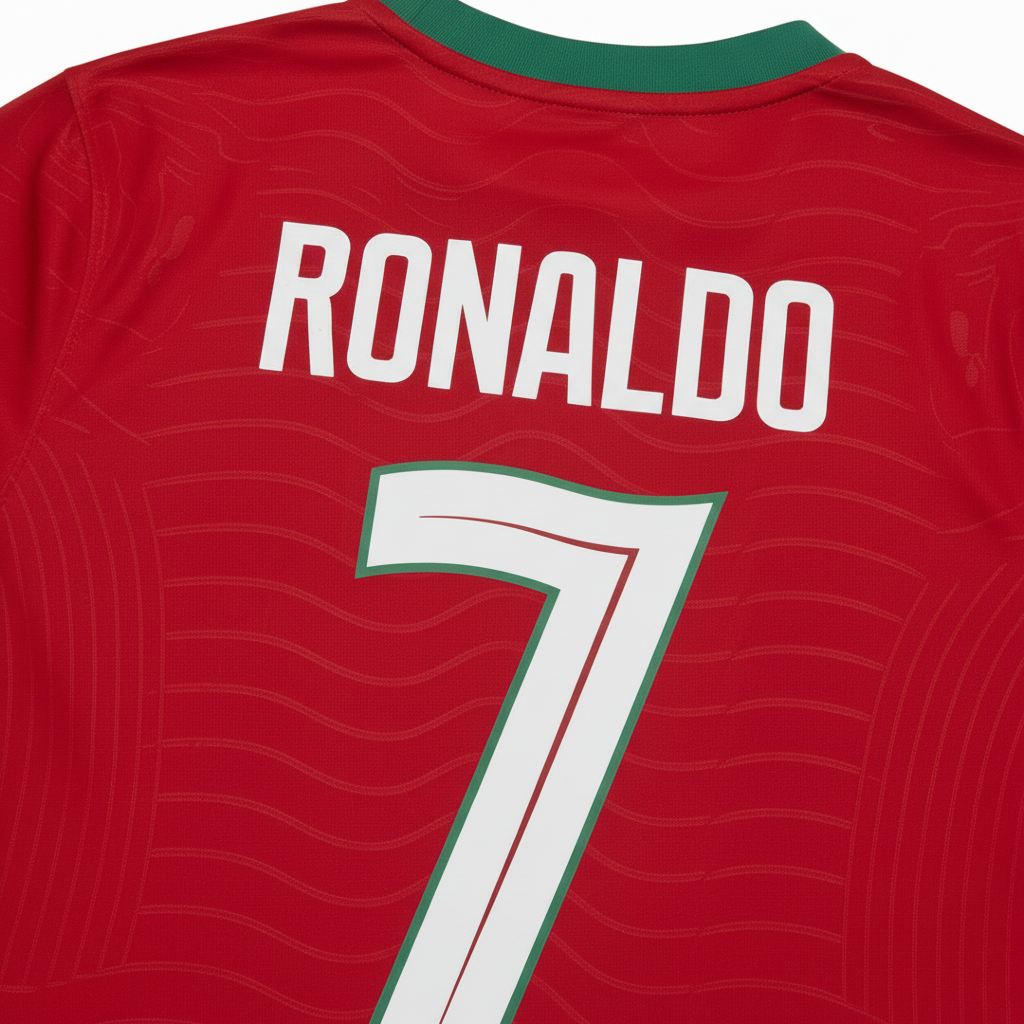 Cristiano Ronaldo 2026 Portugal Home Jersey