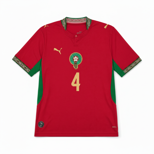 Amrabat 2026 Morocco Home Jersey