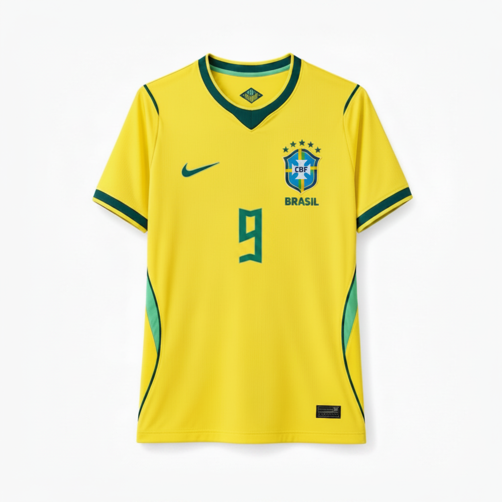Matheus Cunha 2026 Brazil Home Jersey