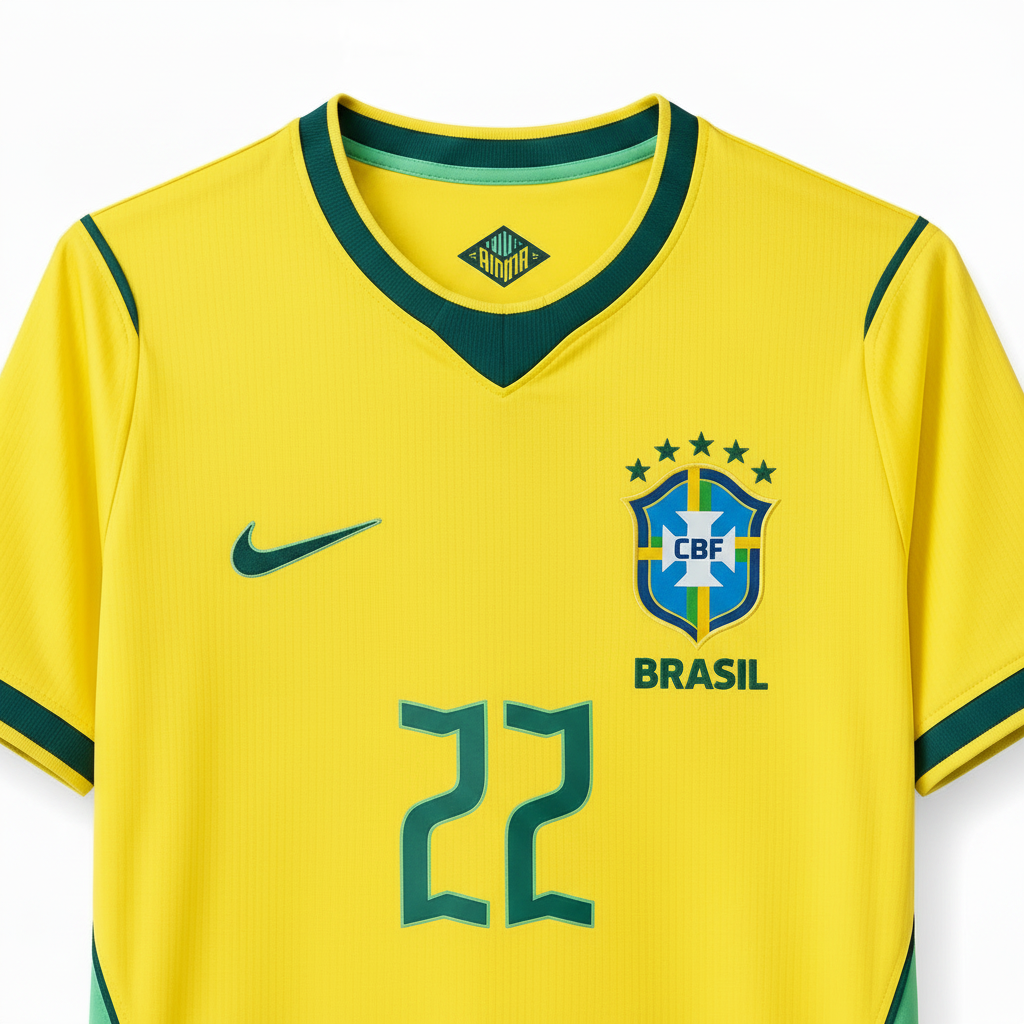 Gabriel Martinelli 2026 Brazil Home Jersey