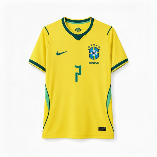 Vini Jr 2026 Brazil Home Jersey