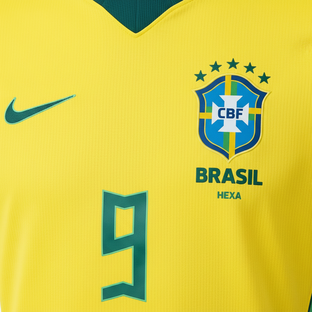 Matheus Cunha 2026 Brazil Home Jersey