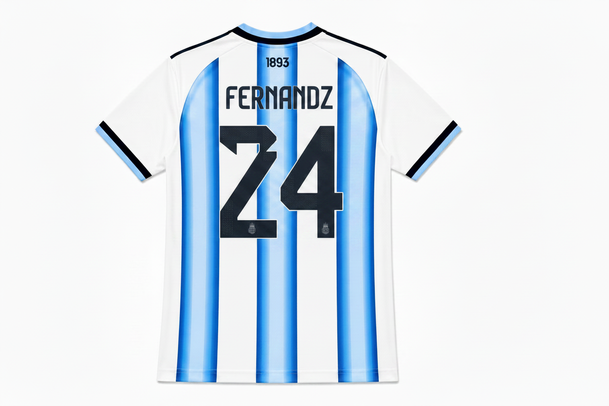 Fernandez 2026 Argentina Home Jersey