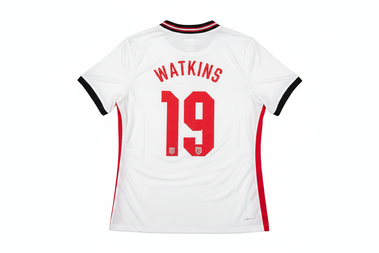 Watkins 2026 England Home Jersey