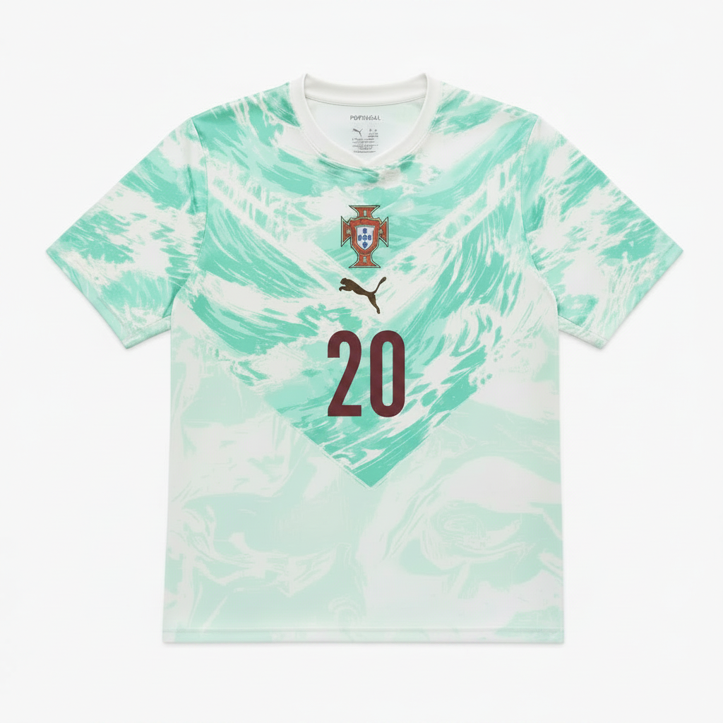 Pedro Neto 2026 Portugal Away Jersey