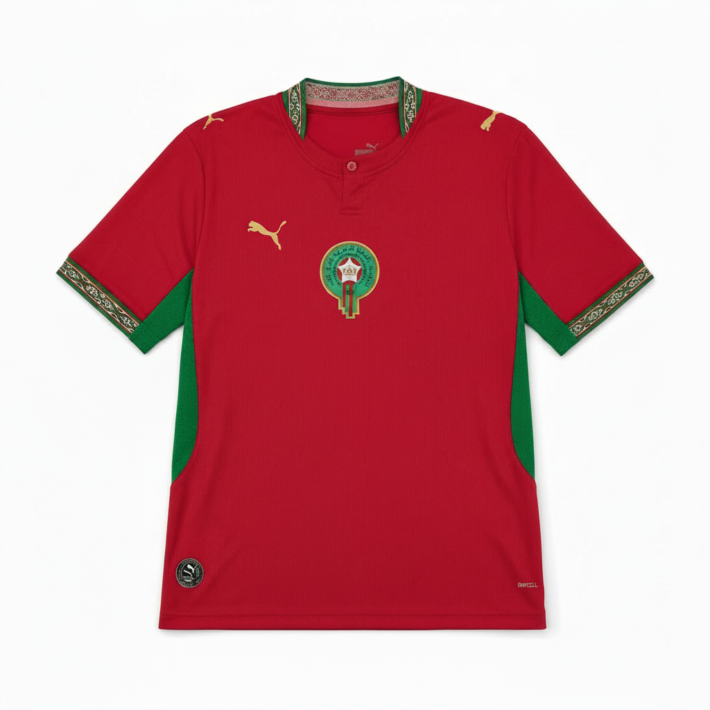2026 Morocco Home Fan Jersey