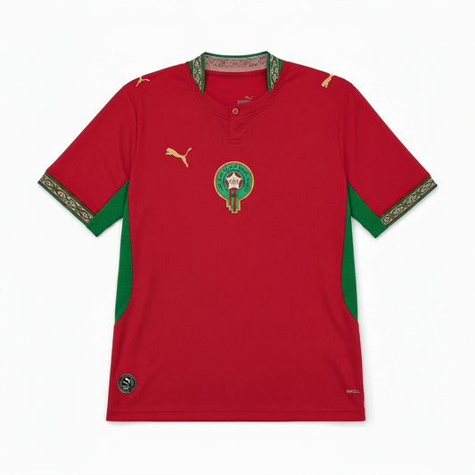 2026 Morocco Home Fan Jersey