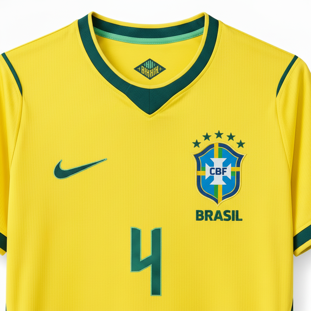 Marquinhos 2026 Brazil Home Jersey