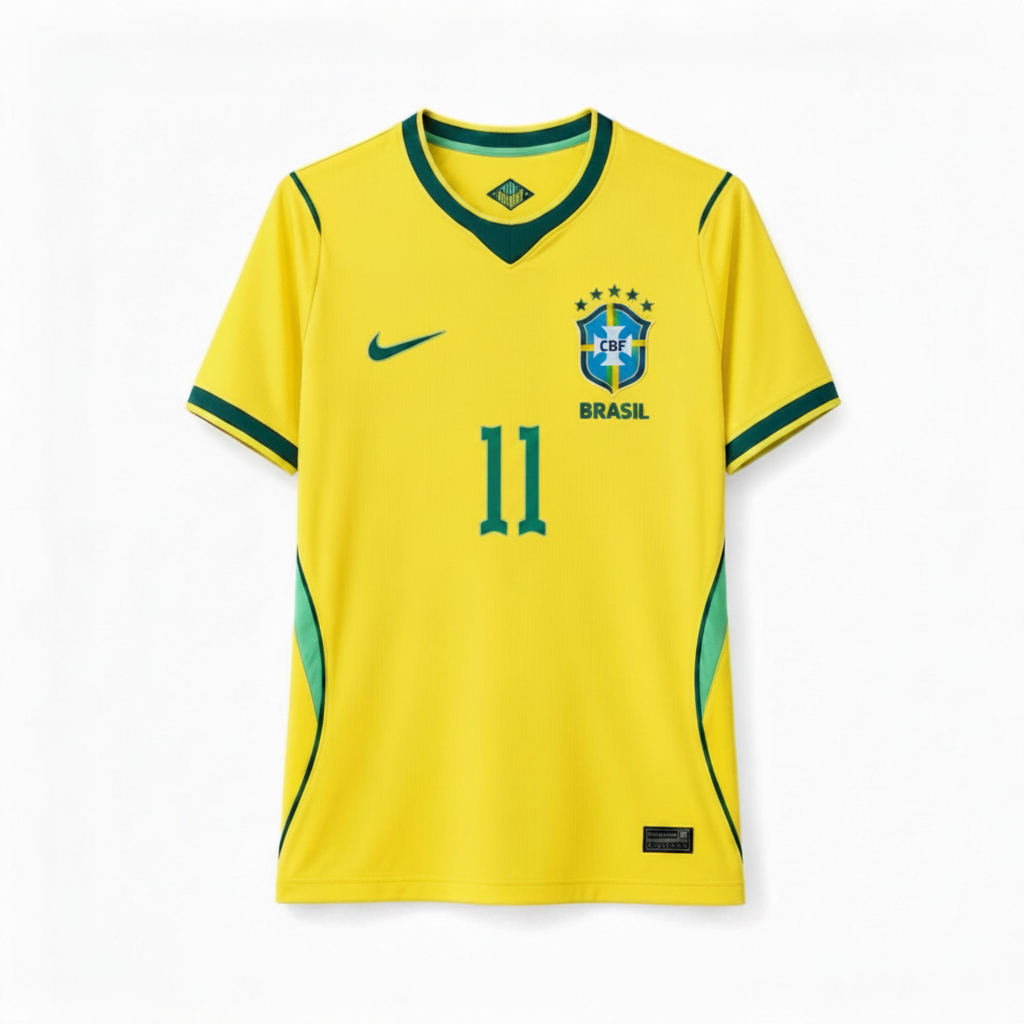 Raphinha 2026 Brazil Home Jersey