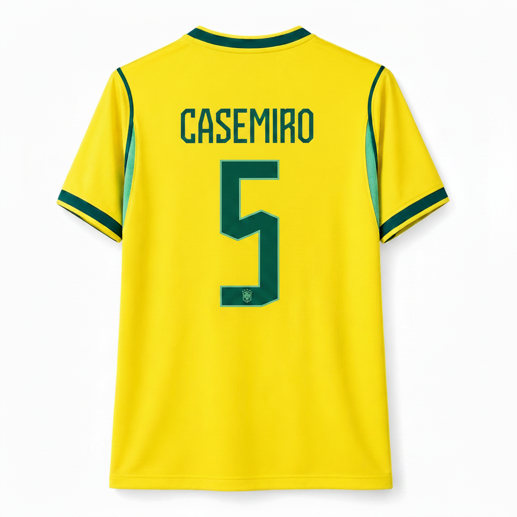 Casemiro 2026 Brazil Home Jersey
