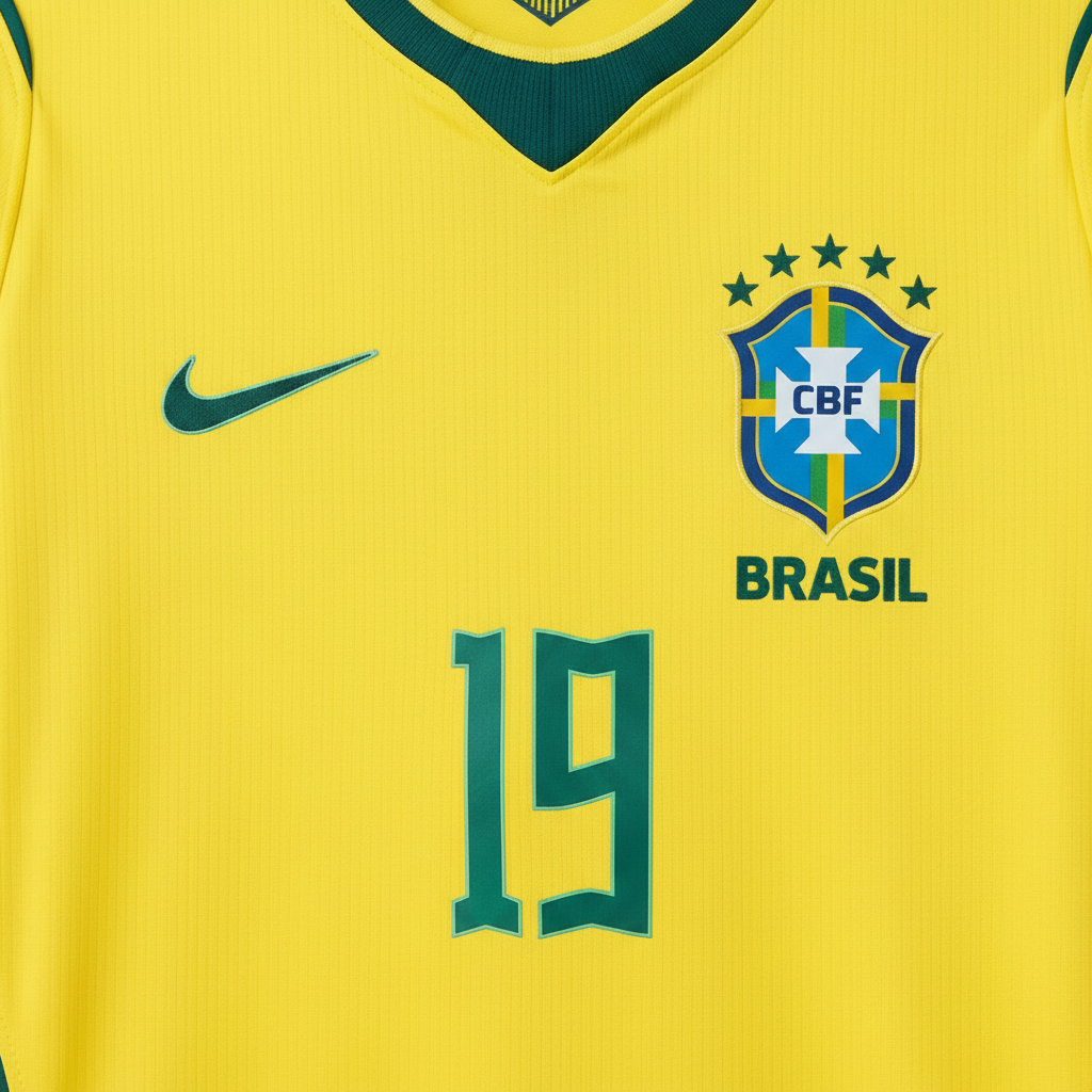 Endrick 2026 Brazil Home Jersey