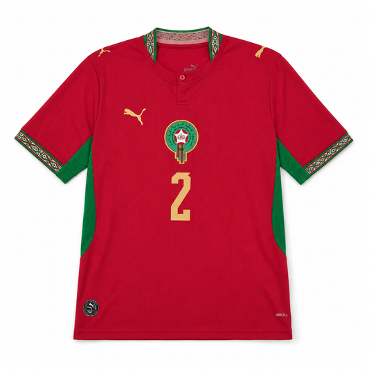 Hakimi 2026 Morocco Home Jersey