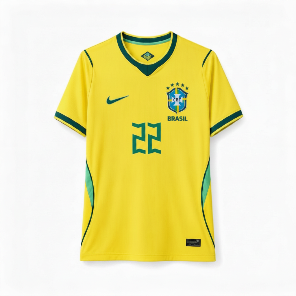 Gabriel Martinelli 2026 Brazil Home Jersey