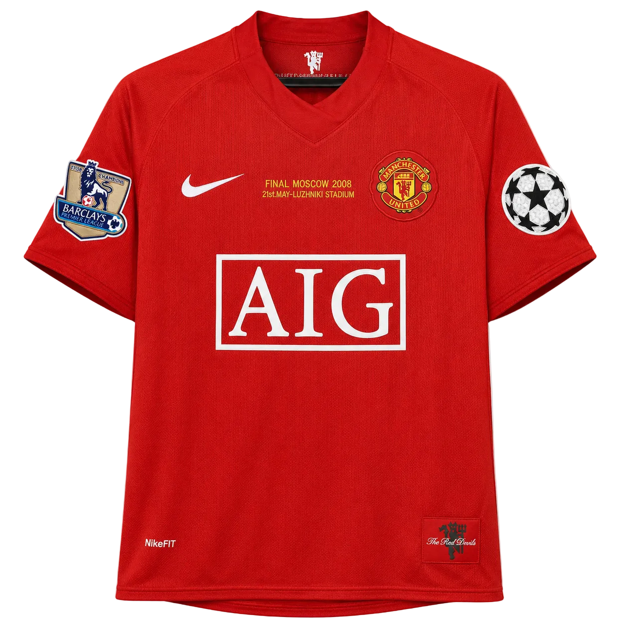 2007/08 Manchester United Retro Home Kit