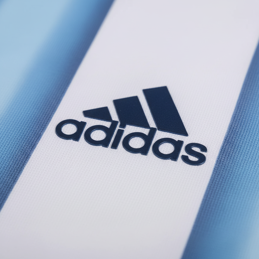 Argentina Adidas Logo Close-Up