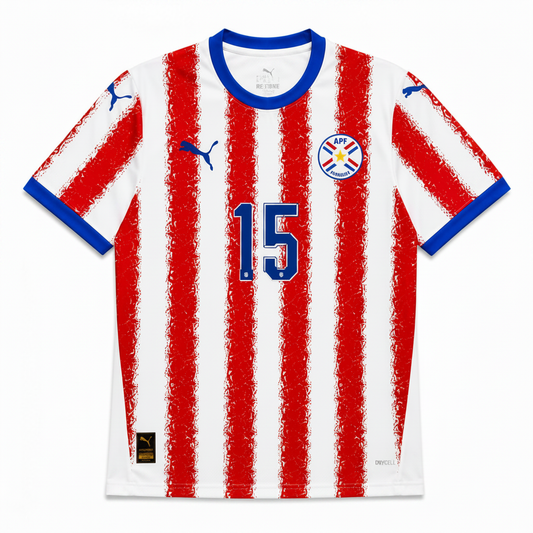 G. Gómez 2026 Paraguay Home Jersey