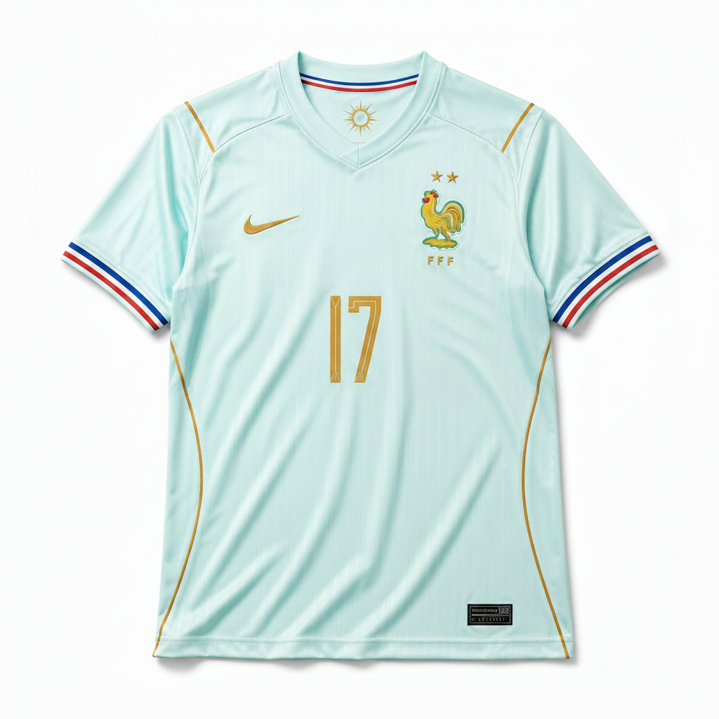 Saliba 2026 France Away Jersey