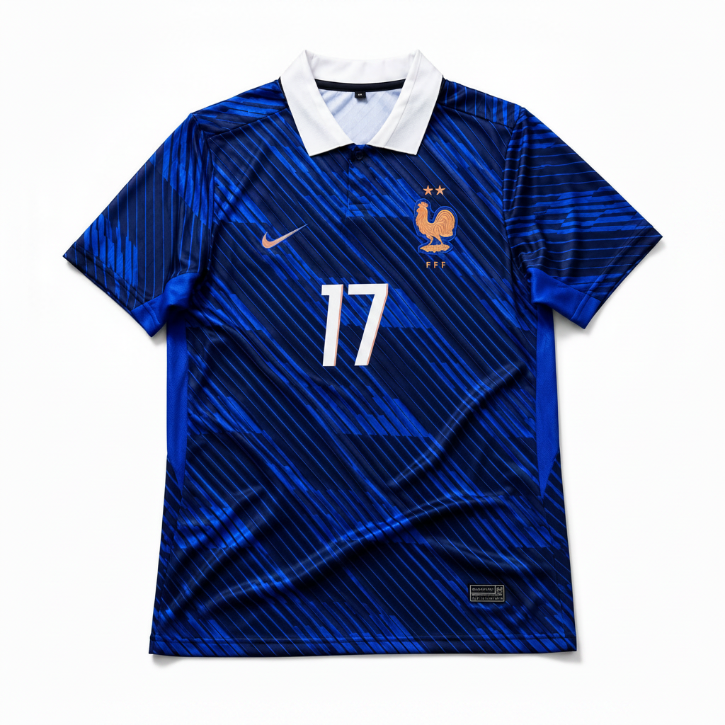 Saliba 2026 France Home Jersey