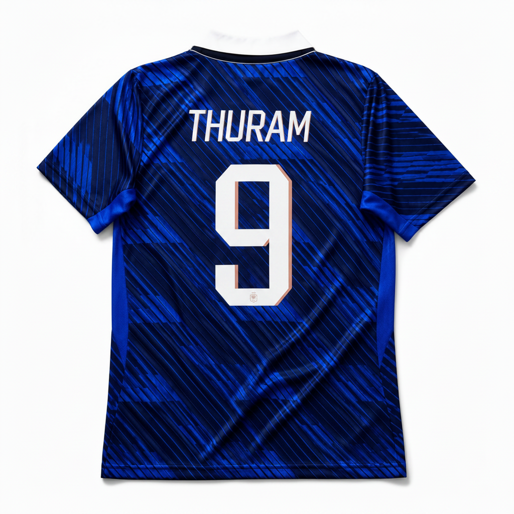 Thuram 2026 France Home Jersey