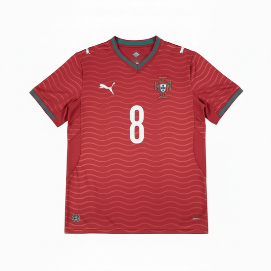 B. Fernandes 2026 Portugal Home Jersey