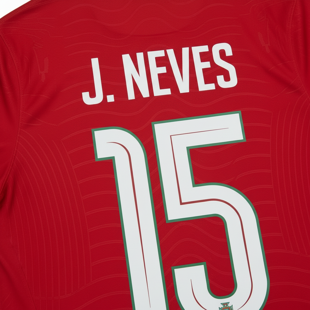 J. Neves 2026 Portugal Home Jersey