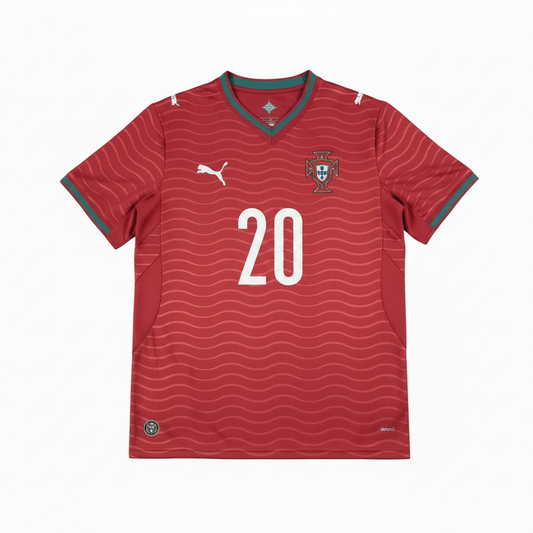 P. Neto 2026 Portugal Home Jersey