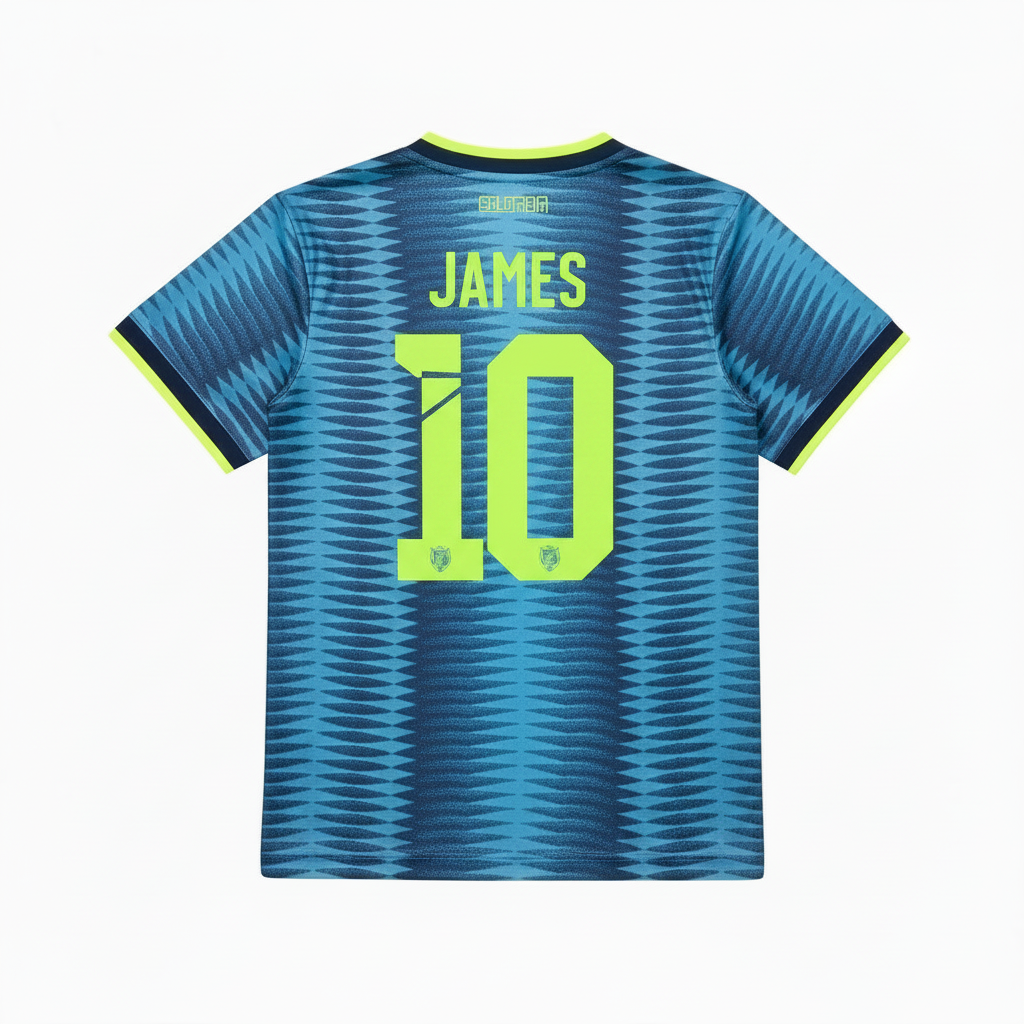 James Rodriguez 2026 Colombia Away Jersey