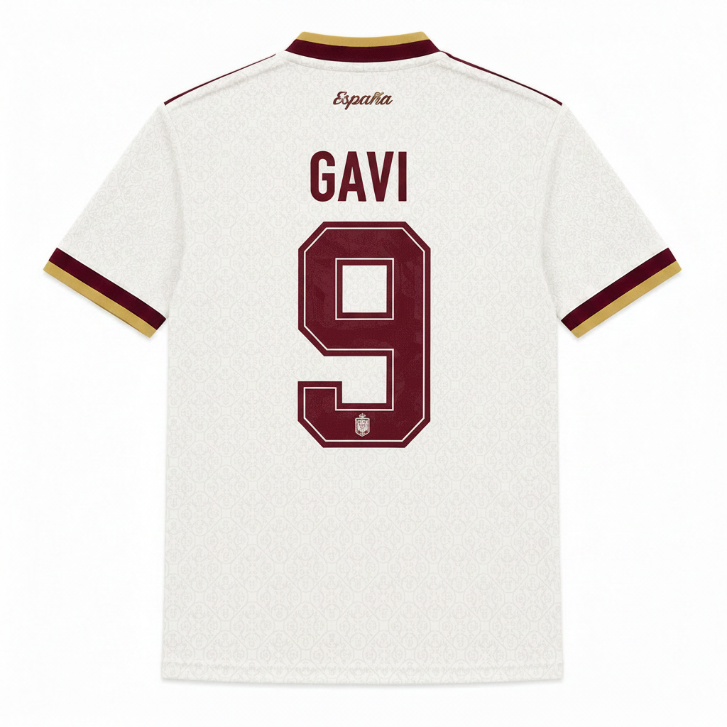 Gavi 2026 Spain Away Jersey
