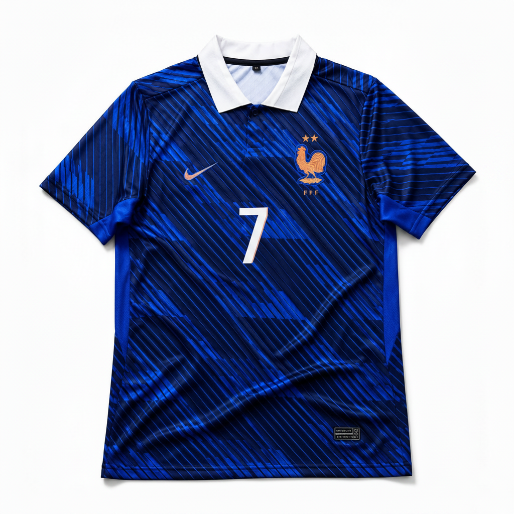 Dembele 2026 France Home Jersey
