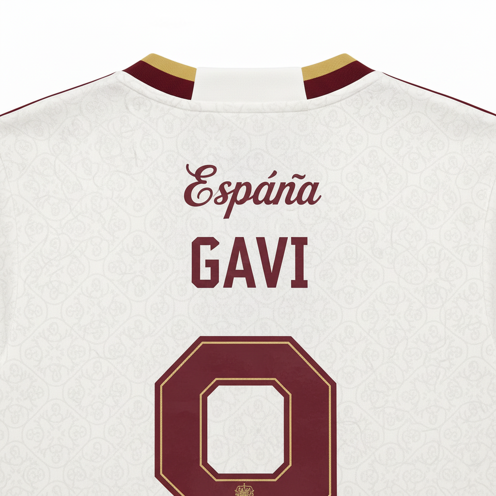 Gavi 2026 Spain Away Jersey