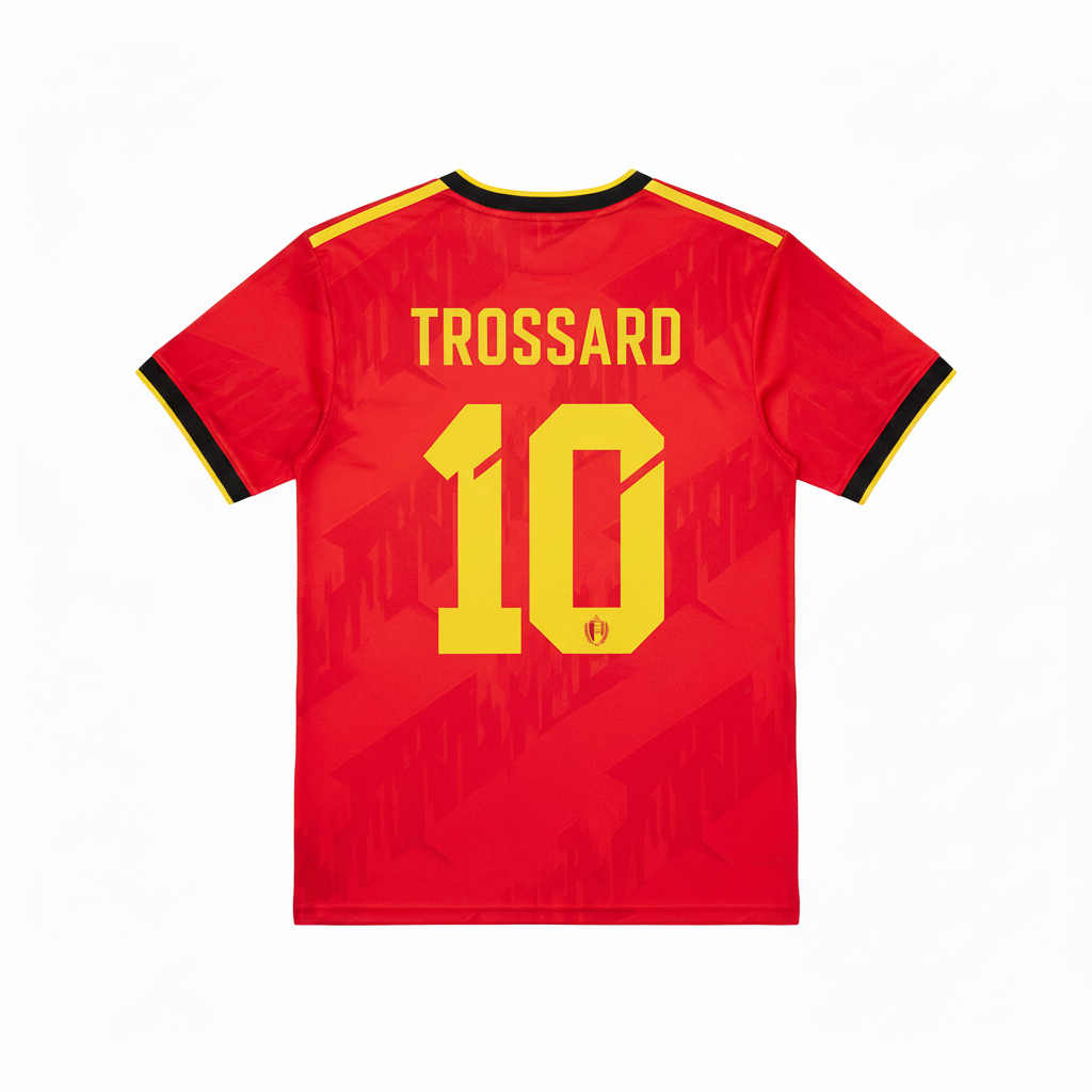Trossard Belgium Home Jersey