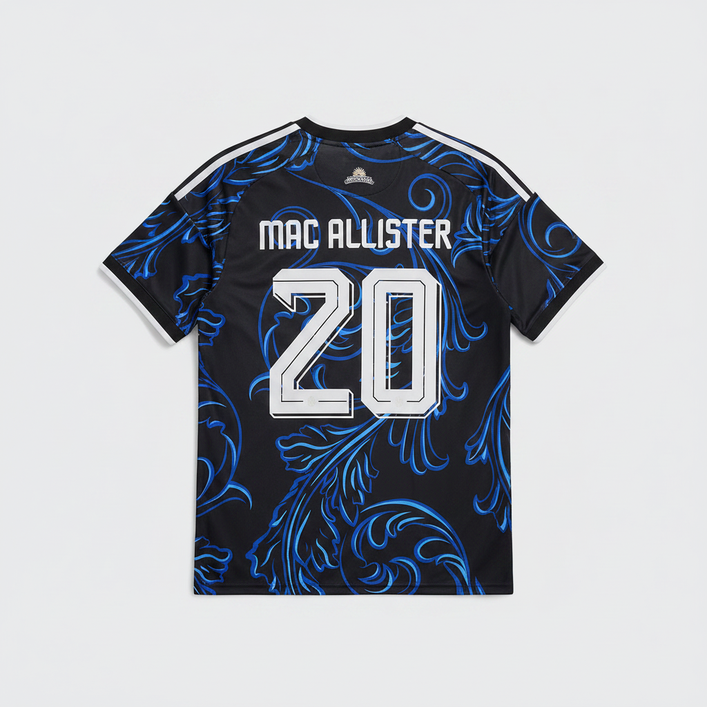 Mac Allister 2026 Argentina Away Jersey