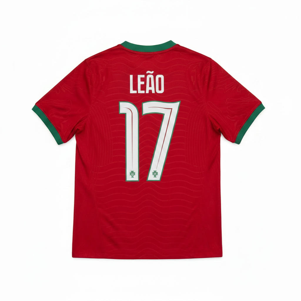 Rafael Leao 2026 Portugal Home Jersey