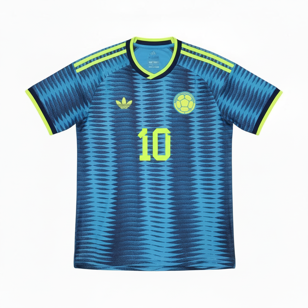 James Rodriguez 2026 Colombia Away Jersey