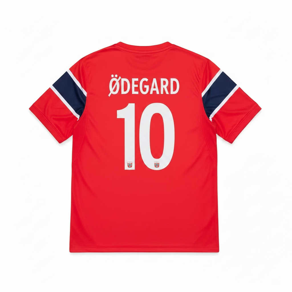 Ødegaard 2026 Norway Home Jersey