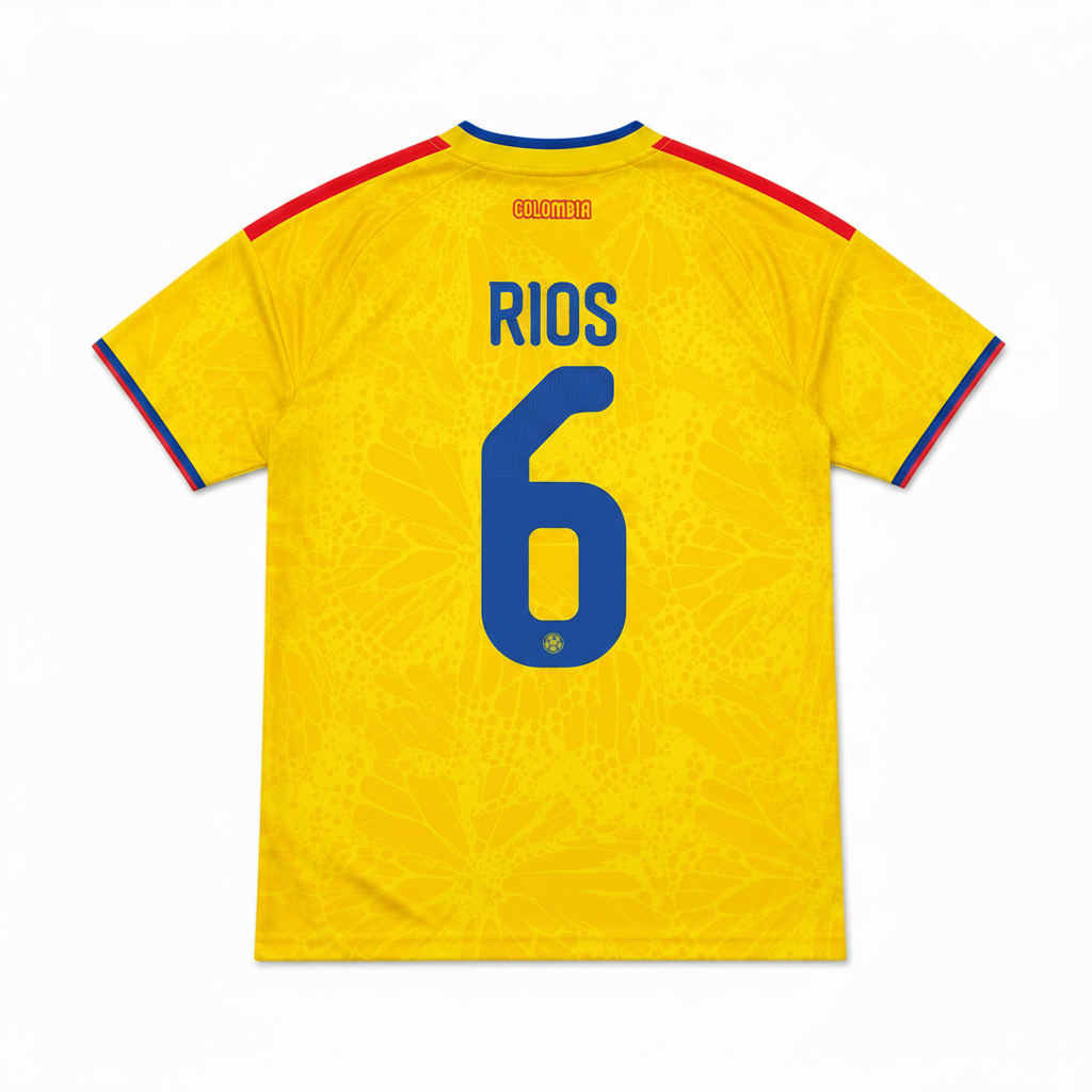 Rios 2026 Colombia Home Jersey